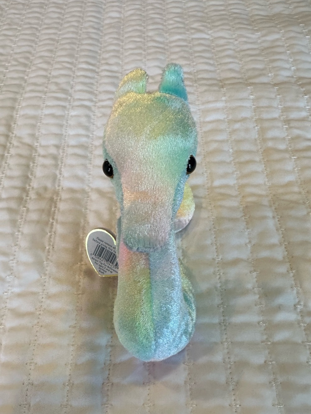 Neon the Seahorse Beanie Baby